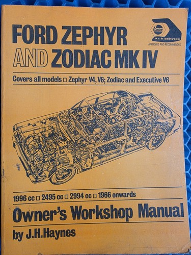 Mk4 zephyr and - mk4, zodiac