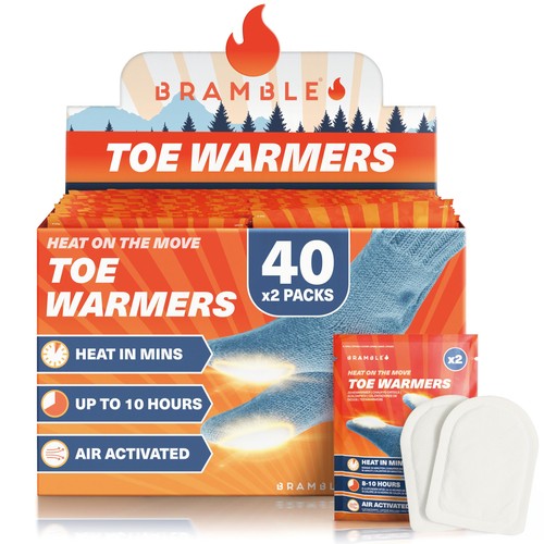 Bramble adhesive toe warmers - adhesive,