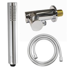 Round Chrome Handheld Handset