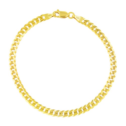10k solid yellow gold 4mm - 10k,