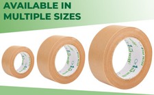 Brown Kraft Paper Tape  Packing Self Adhesive Strong Eco Parcel Packaging