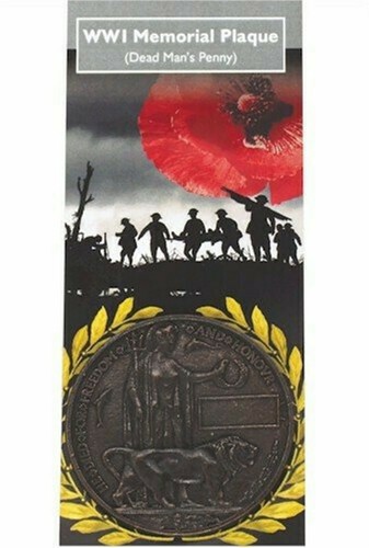 Ww1 memorial plaque - ww1,