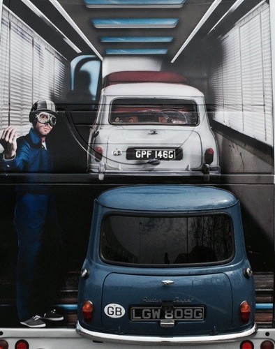 Italian job mini wall - italian, display