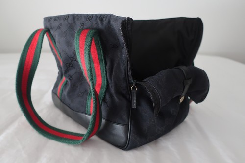 Gucci dog carrier - gucci, bag