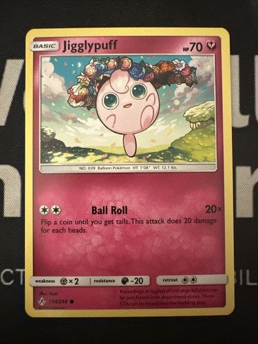 Pokemon jigglypuff 134 214 - pokemon, 134/214