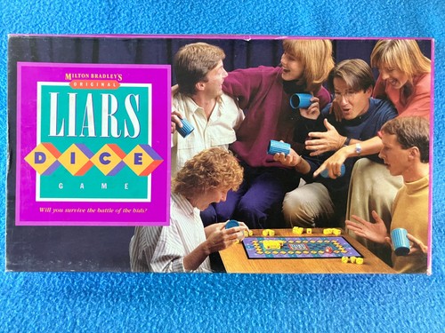 Liars dice game milton bradley - liars,