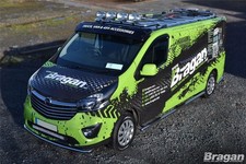 Side Bars For Vauxhall Opel Vivaro LWB 2014-2019 Stainless Steel Tube Van Skirts