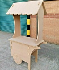 Sweet / Wedding / Market Stall Trolley Cart Barrow / Display Stand