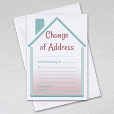 Change of Address Cards Moving