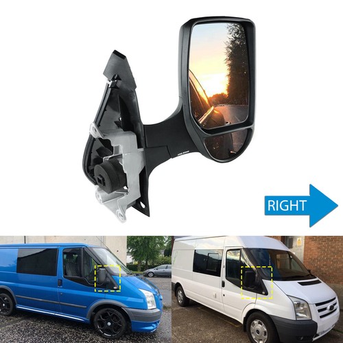 Right side wing mirror short - wing,
