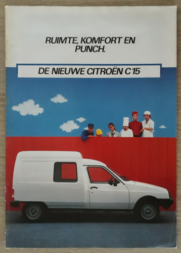 Citroen c15 vans brochure - vans,