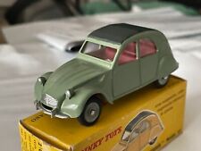 DINKY 558 2CV CITROEN FRENCH DINKY RARE GREY-GREEN NR MINT & Mint Original BOX