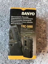 Sanyo Talk-Book Vas Microcassette Voice Recorder TRC-5880