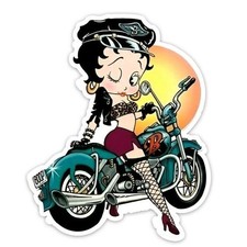 Betty Boop Sexy Biker Novelty