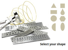 Jewellers Draw Plate fits Various Wire Sizes Jewellery Making Wire Pulling Form