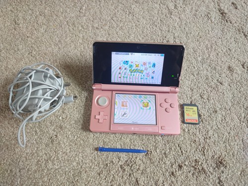 Nintendo 3ds pink handheld - 3ds,