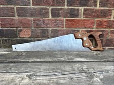 Rare Vintage Disston USA Hand Saw 22” Blade Refurbished ￼