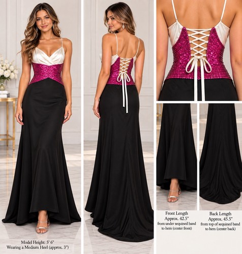 Masquerade formal dress white - masquerade,