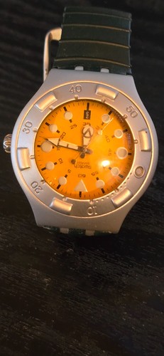 1998 swatch irony scuba - scuba, 200