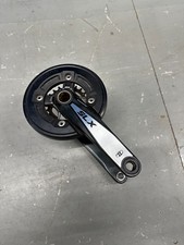 Shimano SLX crankset, FC-M665, 175mm, SLX chainset, Shimano cover