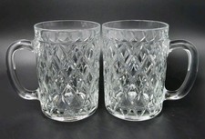 Pair Of Diamond Quilt Clear