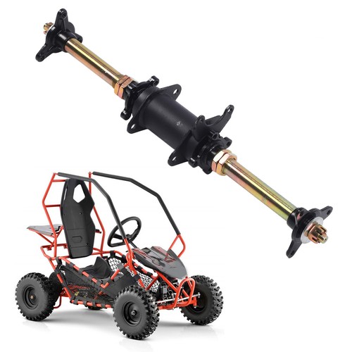 610mm kart rear live - 610mm, axle