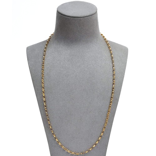 Pre owned 9ct gold belcher - pre-owned,