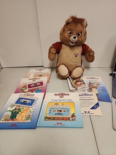 Vintage 1985 wow teddy ruxpin - vintage,