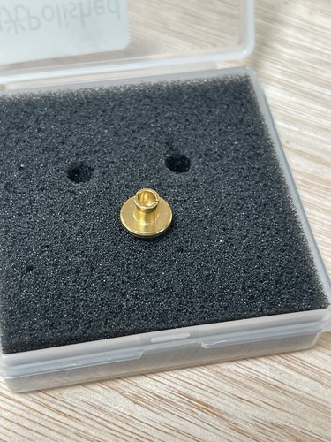 Leica brass flash sync cap - flash,
