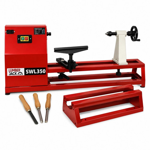 Lumberjack wood lathe 370w - wood,