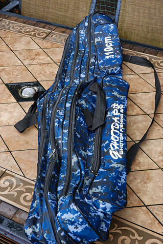 Ghotda pit 110cm blue - pit, camo