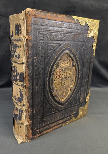 Antique holy bible - antique,