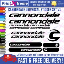 CANNONDALE BIKES Decal