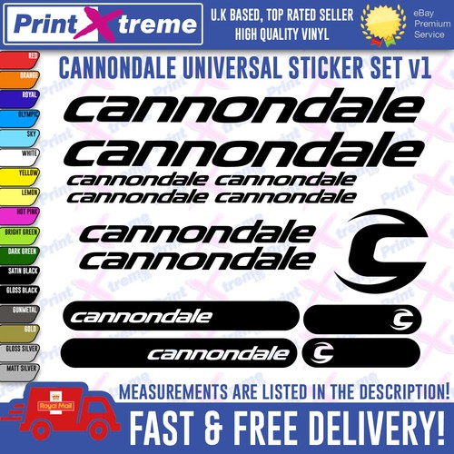 Cannondale bikes decal - cannondale,