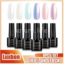 Luxbon 6PCS/SET Gel Nail