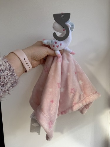 Primark unicorn soft toy - toy, pink
