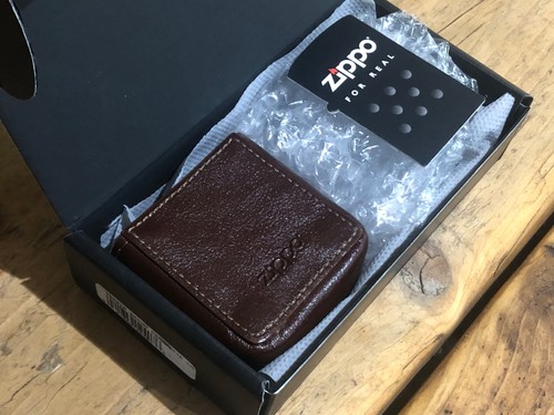 Genuine zippo brown - -,