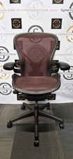 Herman Miller Aeron B / Posture Fit Red Quantity available FREE DELIVERY AVAILAB