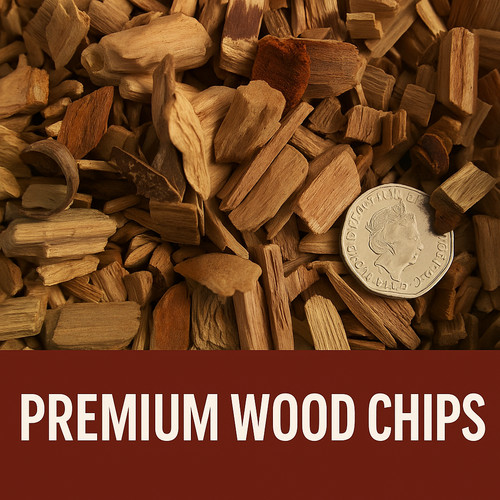 Premium bbq smoking wood - "premium,