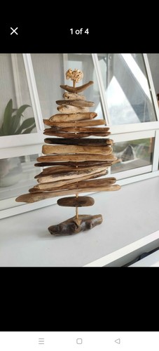 Handmade driftwood tree - handmade, unique