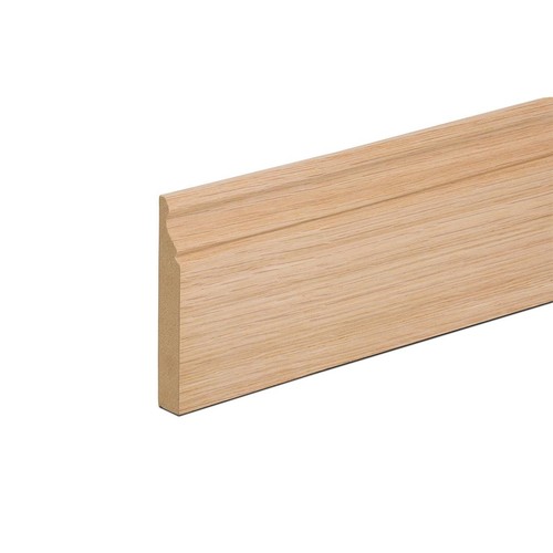 Mdf oak ogee skirting board - oak,