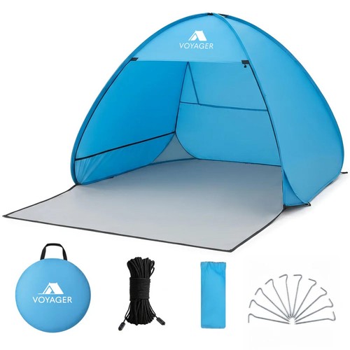 Voyager pop beach tent blue - tent,