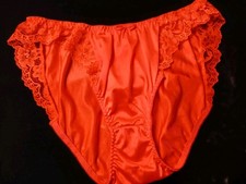 Vintage 90s Ruby Red Satin