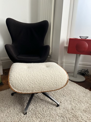 Eames style ottoman - eames, footstool