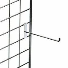 Grid Mesh Panel HOOKS Arm Shop Display Fitting Prong 4" 6" 8" 10 "12'' HD