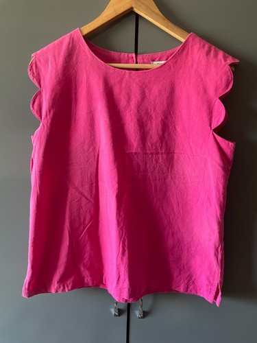 Alice collins fuschia linen - collins,