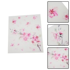 Pink Cherry Blossom Vinyl Car