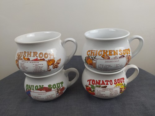 Vintage ceramic soup - vintage,