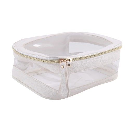 Clear makeup case toiletry bag - case,
