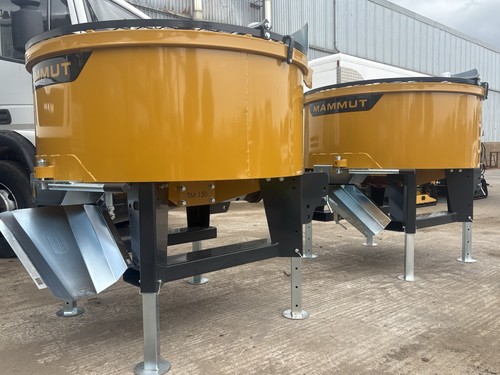 Mammut tm150 pan mixer - mammut,